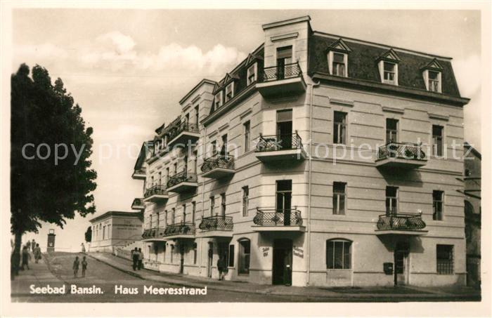 Bansin Ostseebad Haus Meeresstrand