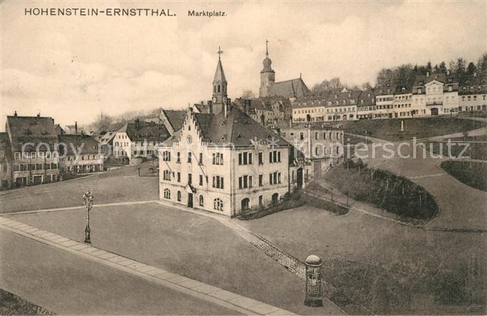 Hohenstein-Ernstthal Marktplatz
