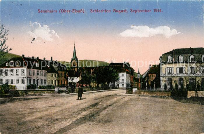 Sennheim Schlachten August