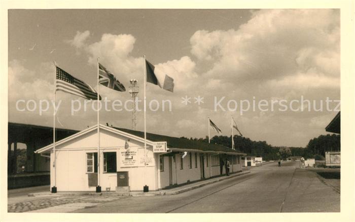 Dreilinden Berlin British French US Check Posts