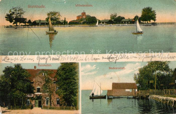 Steinhude Wilhelmstein Badeanstalt Ratskeller