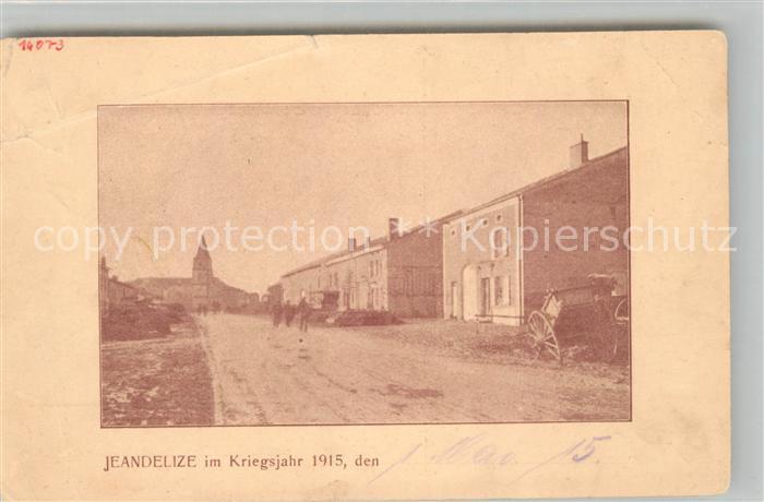 Jeandelize Kriegsjahr 1915