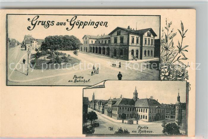 Goeppingen Bahnhof Rathaus