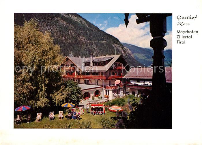 Mayrhofen Zillertal Gasthof Rose