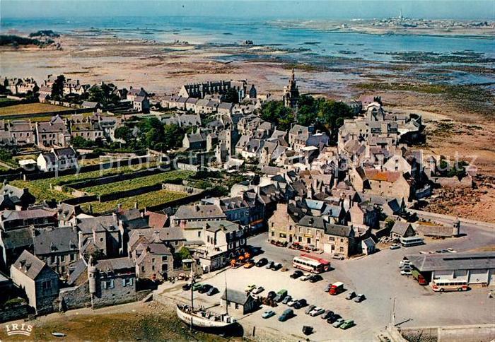 Roscoff Fliegeraufnahme Ile de Batz