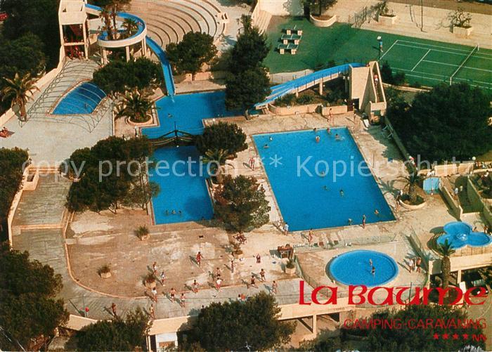 Frejus Fliegeraufnahme Camping de la Baume Poo