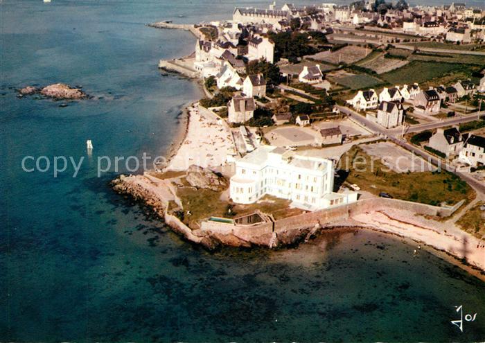 Roscoff Fliegeraufnahme Institut Marin de Rockroum