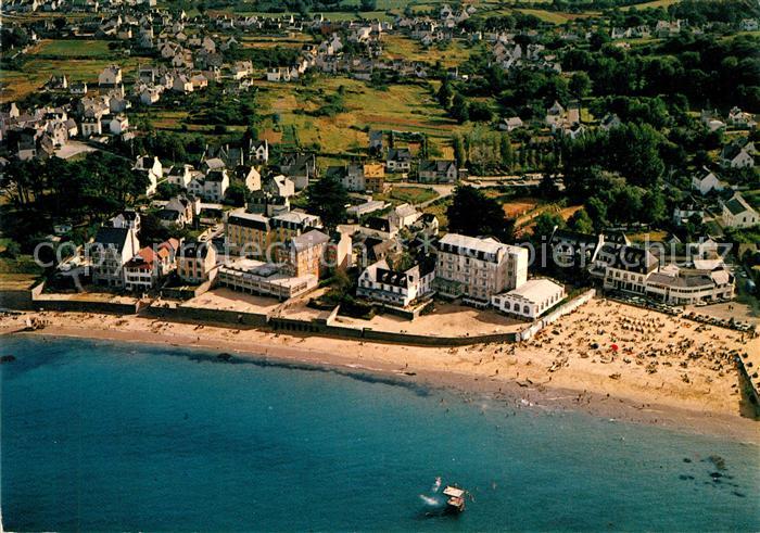Treboul Douarnenez Fliegeraufnahme mit Strand