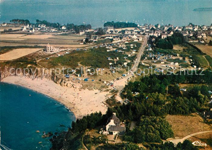 Saint-Cast-le-Guildo Fliegeraufnahme Camping de la Mare et le Plage