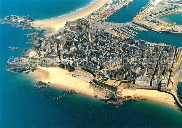 Saint-Malo 35 Fliegeraufnahme Cité Corsaire