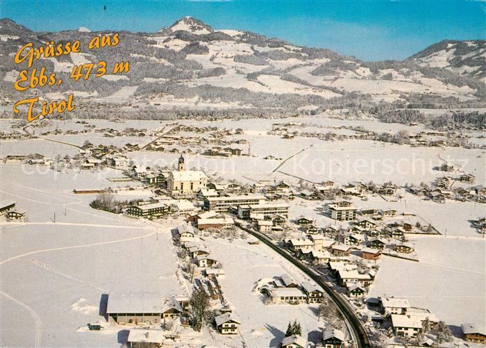 Ebbs Fliegeraufnahme bei Kufstein