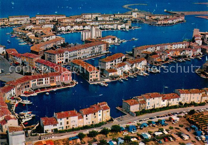 Port Grimaud Fliegeraufnahme