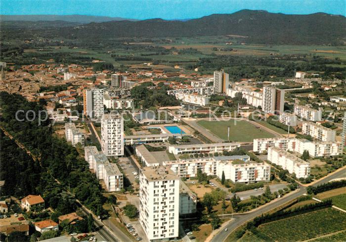 Bagnols-sur-Ceze Fliegeraufnahme
