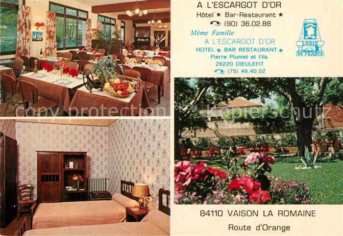Dieulefit Hotel Bar Restaurant Escargot d`Or