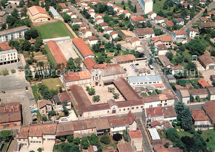 Marmande Notre Dame de la Compassion Fliegeraufnahme