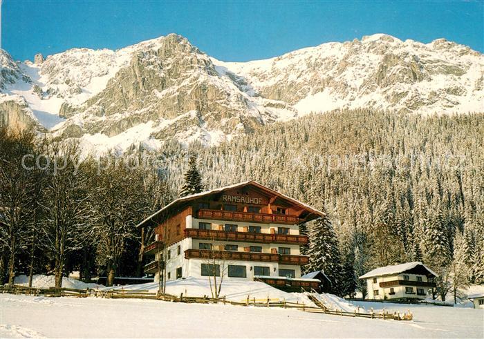 Ramsau Dachstein Steiermark Hotel Pension Ramsauhof