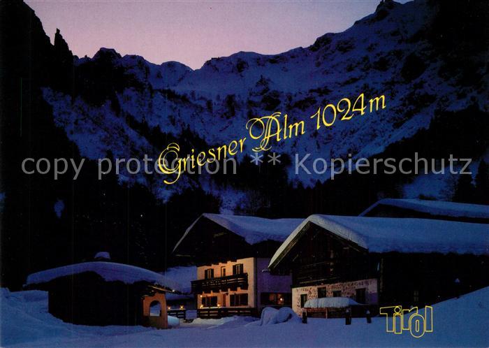 Wilder Kaiser Unterkunftshaus Griesner-Alm