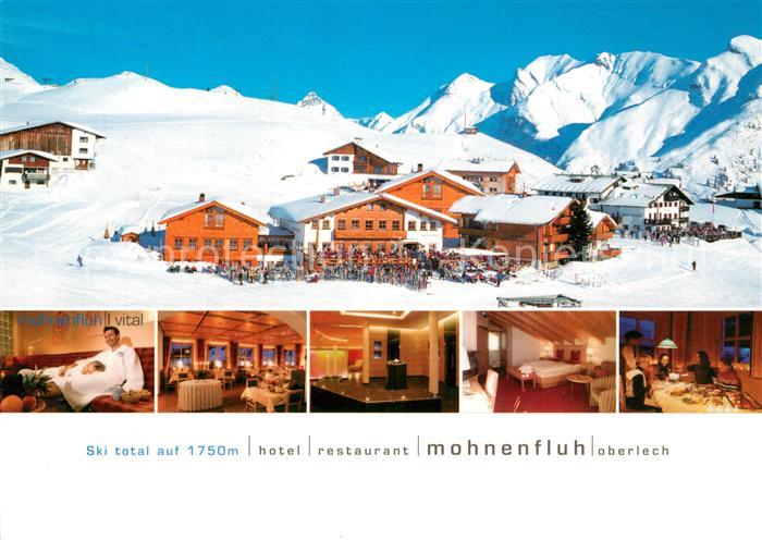 Oberlech Lech Vorarlberg Hotel Restaurant Mohnenfluh