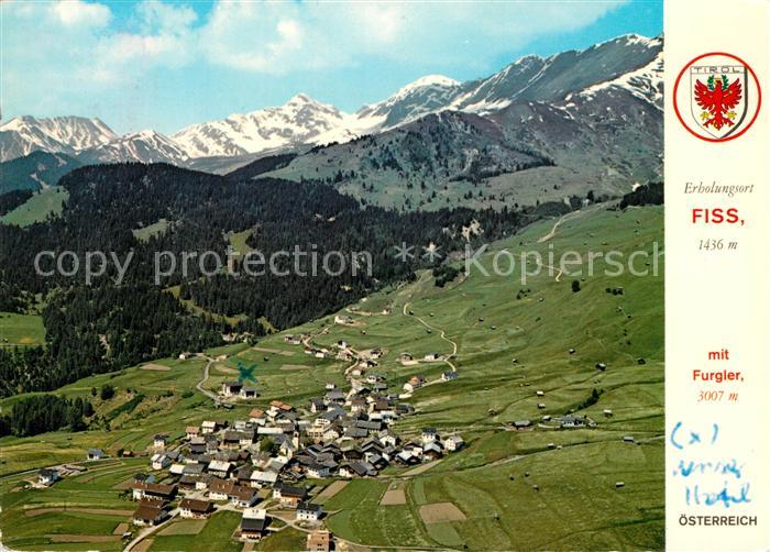 Fiss Tirol Fliegeraufnahme