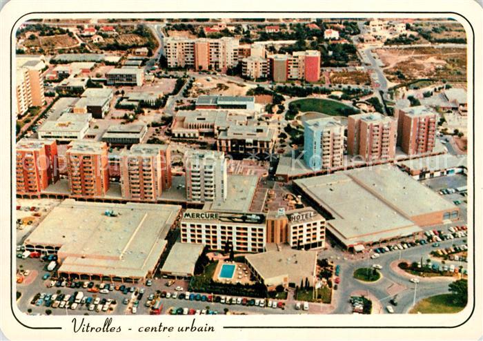 Vitrolles Bouches-du-Rhone Fliegeraufnahme Centre Urbain