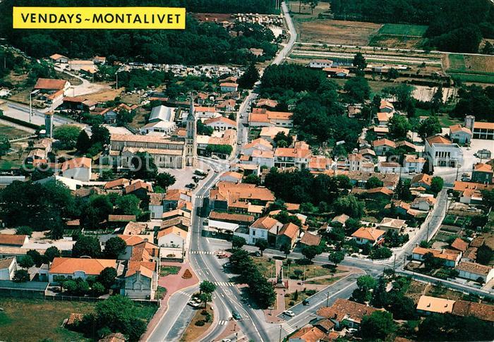 Vendays-Montalivet Fliegeraufnahme