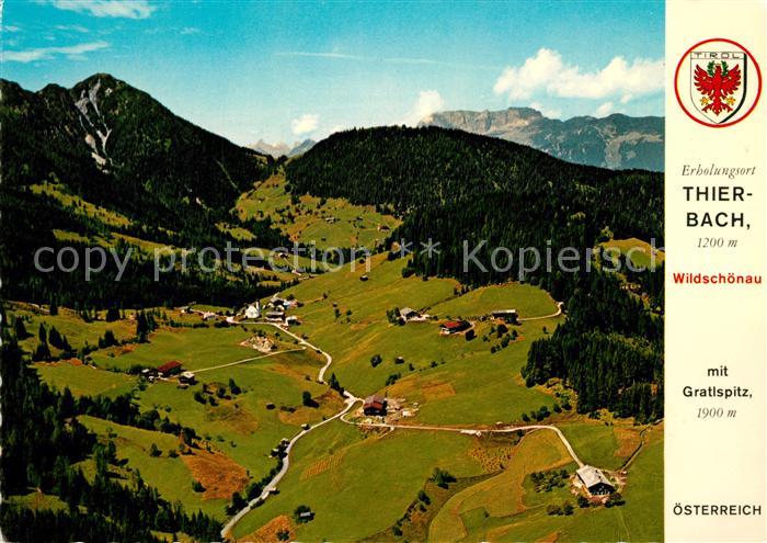 Thierbach Wildschoenau Fliegeraufnahme