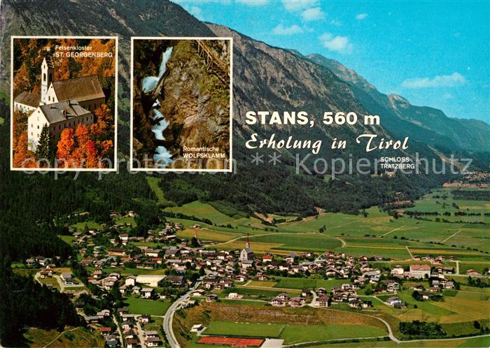 Stans Tirol Felsenkloster St. Georgenberg Wolfsklamm