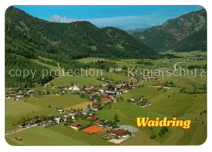 Waidring Tirol Fliegeraufnahme