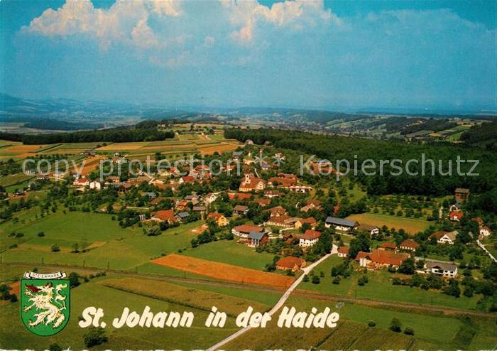 St Johann Haide Fliegeraufnahme