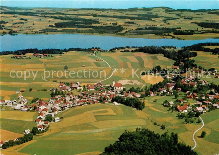 Henndorf Wallersee Fliegeraufnahme mit Wallersee