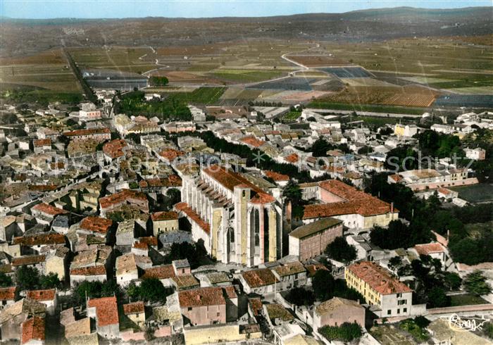 Saint-Maximin-la-Sainte-Baume Fliegeraufnahme