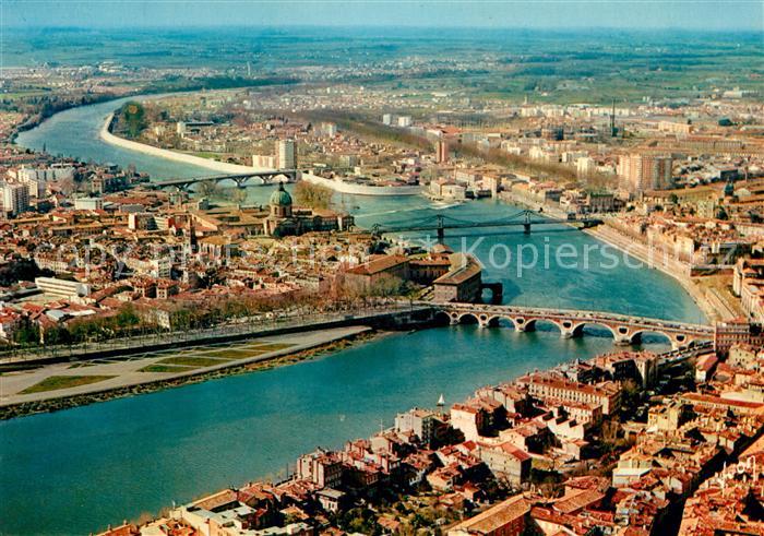 Toulouse Haute-Garonne Fliegeraufnahme Brueckenpartie