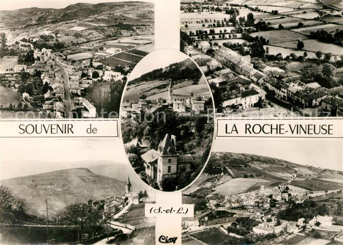 La Roche-Vineuse Fliegeraufnahme