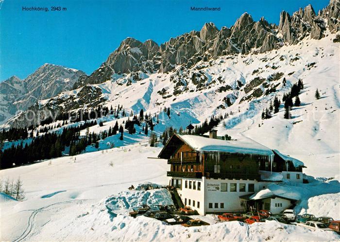 Muehlbach Hochkoenig Skigebiet Mitterbergalm am Hochkoenig