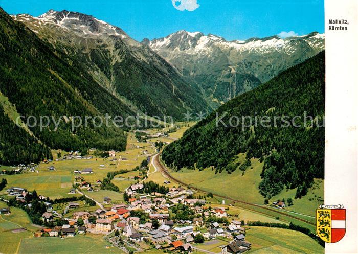 Mallnitz Kaernten Fliegeraufnahme