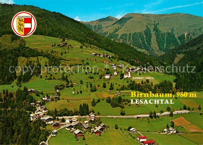 Birnbaum Lesachtal Fliegeraufnahme