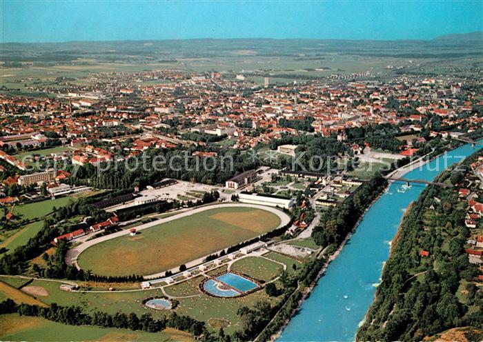 Wels Fliegeraufnahme Volksfeststadt