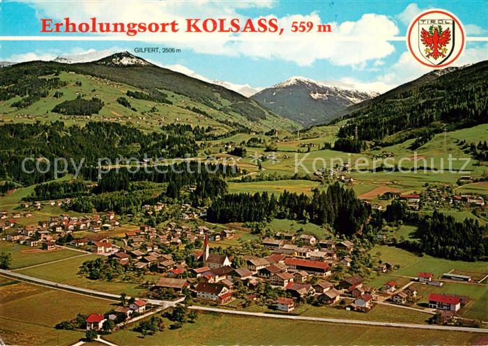 Kolsass Fliegeraufnahme im Unterinntal mit Weerberg