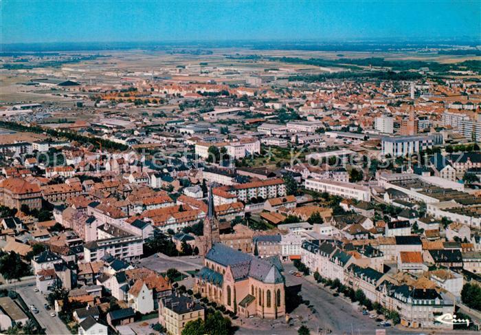 Colmar Haut Rhin Elsass Fliegeraufnahme