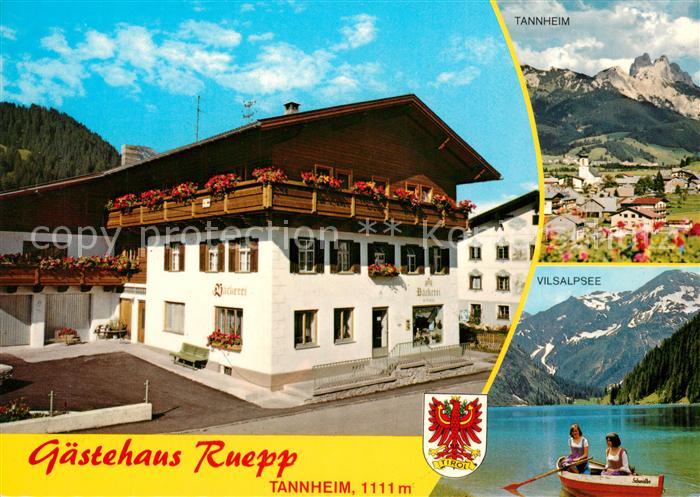 Tannheim Tirol Gaestehaus Ruepp Vilsalpsee