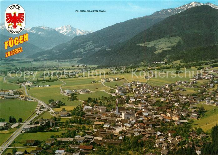 Fuegen Fliegeraufnahme