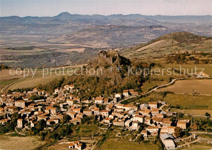 Yronde-et-Buron Fliegeraufnahme avec Chateau Feodal