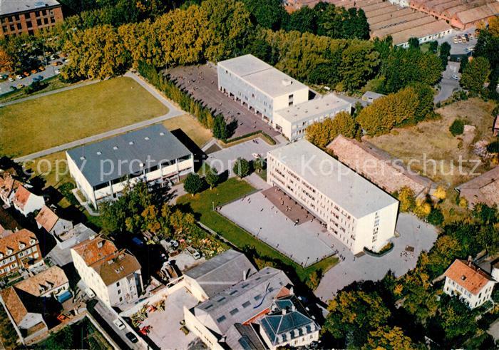 Mulhouse Muehlhausen Fliegeraufnahme College Jean den 23.