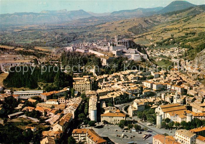 Sisteron Fliegeraufnahme Citadelle
