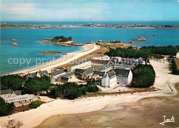 Roscoff Fliegeraufnahme Sanatorium de Penharidy