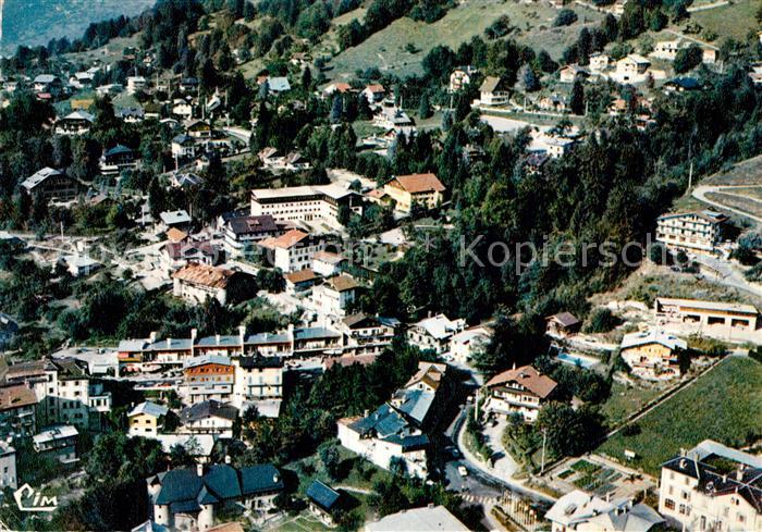 Saint-Gervais-les-Bains Fliegeraufnahme Centre de la Station