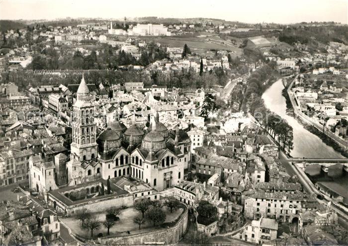 Perigueux Cathedrale vue aérienne