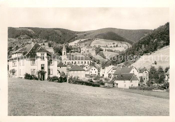 Le Bonhomme Haut Rhin Elsass Vue Generale