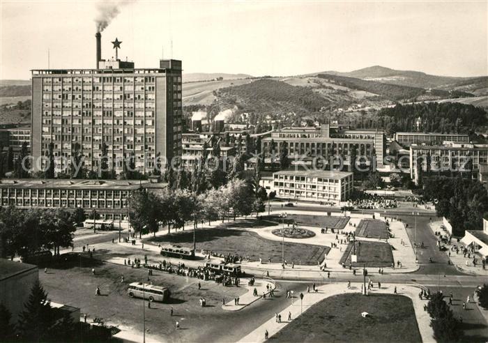 Gottwaldov Tschechien Platz der Arbeit Hochhaus