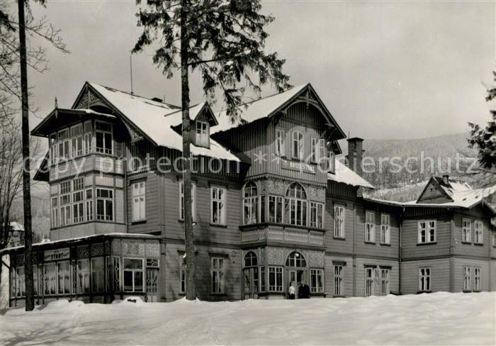 Spindleruv Mlyn Spindlermuehle Hotel Start im Winter Krkonose Riesengebirge